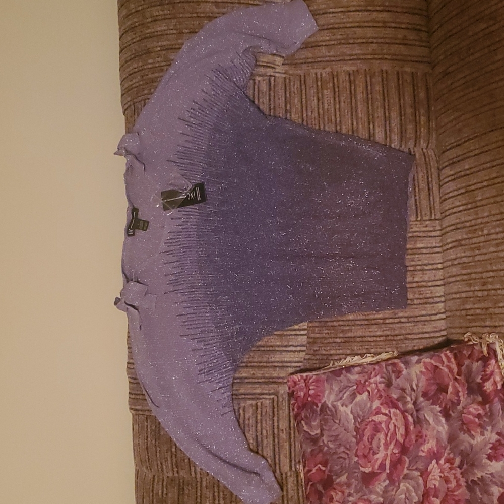 Inc Vivid Purple top in Size Small